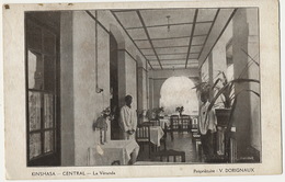 Congo Belge  Kinshasa Central La Veranda Hotel Prop. V. Dorignaux Photo Malvaux - Kinshasa - Léopoldville