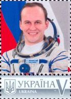 Ukraine 2017, Space, Russia Cosmonaut, 1v - Ukraine
