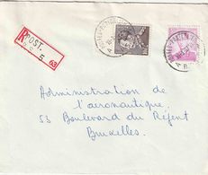 RECO Brief Met PZ (B) 13 Fr (Poortman10 Fr)  " B.P.S. 5 / A  A  / 18.3.67" + Reco-griffe " POST. / B.P.S. 5" - Cartas & Documentos