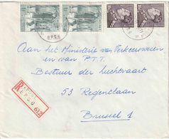 RECO Brief Met PZ (B) 22 Fr (Poortman10 Fr X 2 )  " B.P.S. 6 / A  A  / 26.11.69" + Reco-griffe " POST. / B.P.S. 6" - Covers & Documents