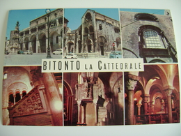 BITONTO   LA CATTEDRALE     ED. LO BUONO   FONDO NEGOZIO    VECCHIE CARTOLINE  PUGLIA   NON VIAGGIATA - Bitonto