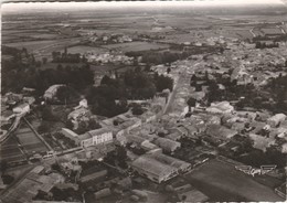 CPSM   79 MAUZE SUR LE MIGNON VUE  GENERALE AERIENNE - Mauze Sur Le Mignon