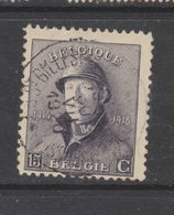 COB 169 Oblitéré ST-GILLES - 1919-1920  Cascos De Trinchera