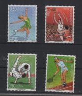 LOT 411 -  LUXEMBOURG N° 1644/1647  ** -  PATINAGE ARTISTISQUE - JUDO - BASKET BOLL - TENNIS - Faciale 3.60 € - Figure Skating