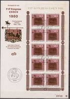 BRD FDC 1980 Nr.1065 Kleinbogen Tag Der Briefmarke Posthausschild Altheim Saar (dg 118 ) Günstige Versandkosten - 1971-1980