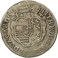 Monnaie, LIEGE, John Theodore, 2 Escalin, 1754, Liege, B+, Argent, KM:161 - Otros & Sin Clasificación