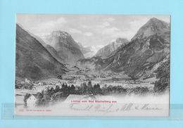 LINTHAL → Vom Bad Stachelberg Aus Gesehen Anno 1906 - Linthal