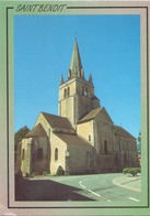 SAINT BENOIT EGLISE ROMANE - Saint Benoît