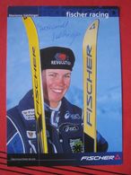 Autogrammkarte Marianna Salchinger / Abfahrt Super G / Ligist - Sportsmen