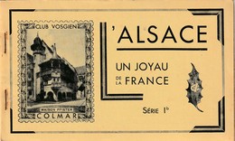 France Carnet Complet De 50 Vignettes Sur L'Alsace Série 1 B - Tourisme (Vignettes)