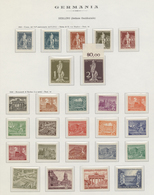 **/*/O Nachlässe: 1860-1970, Generalsammlung Ab Altdeutschland, Hauptwert Nach 1945 Mit Guten Postfrischen - Vrac (min 1000 Timbres)