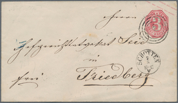 Br/GA Nachlässe: 1860/1980 (ca.), Spessart-Nachlass: Rd. 1000 Briefe Und Ganzsachen Aus Altem Sammlerbesta - Vrac (min 1000 Timbres)