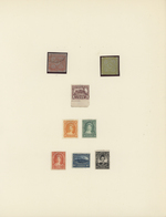 */O Neubraunschweig: 1851-60, Small Collection On Album Leave Starting SG 1 3d. Red Fine Used (corner Re - Brieven En Documenten