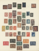 */O Canada: 1872-1925, Collection Mint And Used On Four Album Leaves Starting Colony Of Canada SG 5, 12, - Other & Unclassified