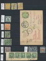 */(*)/O China: 1897/1952, Mint And Used Small Stock In Stockbook Inc. Shanghai Small Dragons And Tibet 1/2 T - Autres & Non Classés