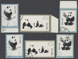 O China - Volksrepublik: 1963, Giant Panda, Perforated And Imperforated Set, Used. - Other & Unclassified