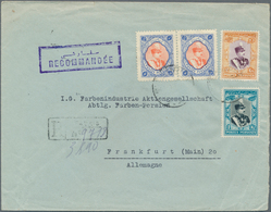 Br Iran: 1930-40, Collection Of 140 Covers With Many Different WW II Censors, Airmail And Registered Ma - Iran