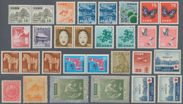 **/*/(*) Japan: 1905/2000 (ca.), Mint And Mostly MNH On Stockpages/-cards And Sheetbook, Mainly Face Value Ma - Sonstige & Ohne Zuordnung