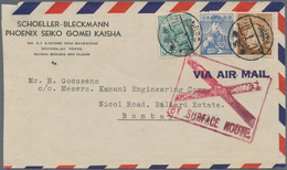 Br Japan: 1949/99 (ca.) About 270 Covers To Germany (few To Swiss Or UK), Mostly To Wine Merchants Or P - Sonstige & Ohne Zuordnung