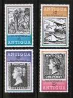 ANTIGUA  Scott # 528-32** VF MINT NH INCLUDING SOUVENIR SHEET LG-494 - 1960-1981 Ministerial Government