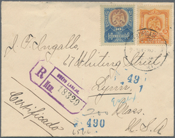 Br Mexiko: 1904/1952, Lot With 11 Covers, Comprising Registered Mail With UPU Registration Label, A Sca - Mexico
