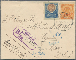 Br Mexiko: 1904/1952, Lot With 11 Covers, Comprising Registered Mail With UPU Registration Label, A Sca - Messico