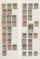 */**/O Thailand: 1906/81, Unused Mounted Mint Resp. Used Collection In Stockbook With 1912 Series Used Spec - Thailand