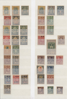 */**/O Thailand: 1906/81, Unused Mounted Mint Resp. Used Collection In Stockbook With 1912 Series Used Spec - Tailandia