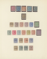* Tobago: 1879-96, Collection On Album Leave Starting First Issue Up To 5 S. Slate And 1 Pound Mauve, - Trinidad En Tobago (1962-...)