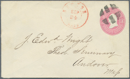 Br/ Vereinigte Staaten Von Amerika: 1860-1950, Over 30 Early Covers / Cards, Attractive Frankings, Hawai - Other & Unclassified