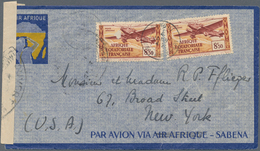 Br Französische Kolonien: 1940/1945, French Colonies In Africa CENSORED MAIL, Comprehensive Specialized - Altri & Non Classificati