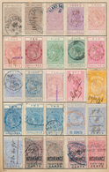 */O/~ Fiskalmarken: 1860/1940 Ca., Very Interesting Accumulation With Thousands Of Worldwide Revenue Stamp - Other & Unclassified