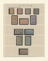 **/* Thematik: Olympische Spiele / Olympic Games: 1896/1956, Very Comprehensive Mint (MH, MNH) Collection - Autres & Non Classés