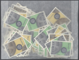 ** Island: 1960-1991: Bulk Lot, CEPT Stamps In Complete Sets. 1960: 600 Sets, 1961: 500 Sets, 1962: 120 - Altri & Non Classificati