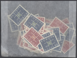 ** Norwegen: 1960-1991: Bulk Lot, CEPT Stamps In Complete Sets. 1960: 100 Sets, 1962: 1200 Sets, 1963: - Neufs