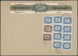 Br Österreich - Portomarken: 1945(Mai)/1949, Spezial-Sammlung Von über 130 Nachporto-Belegen Meist Unge - Postage Due