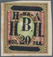 * Russland - Post Der Bürgerkriegsgebiete: Nikolajewsk / Amur / Priamur: 1921. Overprint Definitive St - Andere & Zonder Classificatie