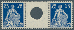 **/O/Brfst/Br Schweiz: 1908-1930, ZUSAMMENDRUCKE UND BOGEN: Umfangreiche Kollektion Von 41 Kompletten Bogen (9 Zus - Unused Stamps
