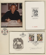 Tschechoslowakei - Besonderheiten: 1978 - 1988 (approx.), Collection Of Stamp Designs Of Various Cze - Autres & Non Classés