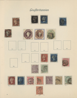 */O Europa: 1840/1960 Ca., GIBRALTAR To MALTA, Comprehensive, Mostly Used Collection In A Borek Binder, - Autres - Europe