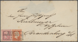 GA/Br Altdeutschland: 1832 - 1920 (ca.), Posten Von 78 Belegen, überwigend Frankiert, Meist Baden, Bayern, - Collezioni