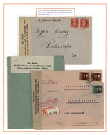 Br/ Bayern - Besonderheiten: 1914 - 1918, Umfangreiche, 11bändige Postgeschichtliche Sammlung Auf Selbst - Other & Unclassified