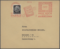 GA/Br/ Deutsches Reich: 1889- 1948 (ca.), Posten Von 87 Besseren Belegen, Dabei Rohrpost (8), Sonderkarten - Verzamelingen