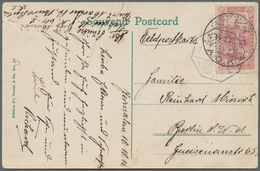 Br Deutsche Post In Der Türkei: 1900-1914, Collection On 38 Exhibition Leaves Including Four Different - Turquie (bureaux)