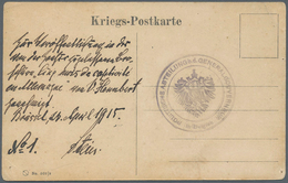 Br Kriegsgefangenen-Lagerpost: 1914/1918, Interessante Sammlung Mit 36 Belegen Von Und Nach Deutschen K - Autres & Non Classés