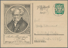 Br/GA Deutschland: 1814/1939, Partie Von 38 Briefen Und Karten, Dabei Altdeutschland, Kolonien, Danzig Usw - Collections