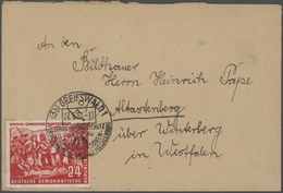 GA/Br/ Deutschland: 1816 - 1972 (ca.), Bestand Von über 90 Belegen Ab Vorphilatelie Mit Altdeutschland, Deu - Verzamelingen