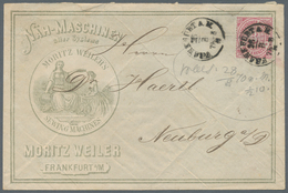 Br/GA Deutschland: 1870/1935, Schöne Umfangreiche Partie Bestehend Aus über 700 Alten Briefen, Ganzsachen, - Sammlungen