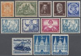 */** Deutschland: 1920/1980 (ca.), Sammlung In 2 Alben, Haupwert Beim Deutschen Reich Bei Den Ausgaben De - Verzamelingen