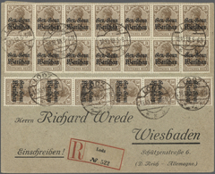 Br/GA Deutschland - Nebengebiete: 1914/1939, Einige Hundert Briefe, Karten Und Ganzsachen Ab Bes. I. WK üb - Collections